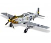 750mm P-51D Mustang Warbird PNP kit - yellow