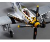 750mm P-51D Mustang Warbird PNP kit - yellow