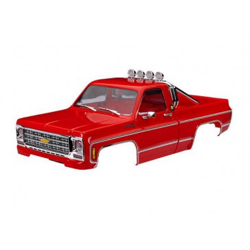 Body, Chevrolet K10 Truck (1979), complete, red (requires 9835)