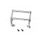 Push bar, bumper, chrome (assembled) (fits 9836 bumper)