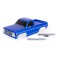 Body, Chevrolet K10 Truck (1979), complete, blue (painted, decals app