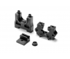 CENTER DIFF MOUNTING PLATE SET - HIGHER - GRAPHITE
