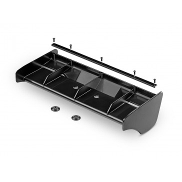 WICKERBILL REAR WING - BLACK