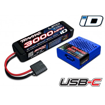 Battery/charger pack (incl. 2985 USB-C charger + 2827X 7.4V LiPo)