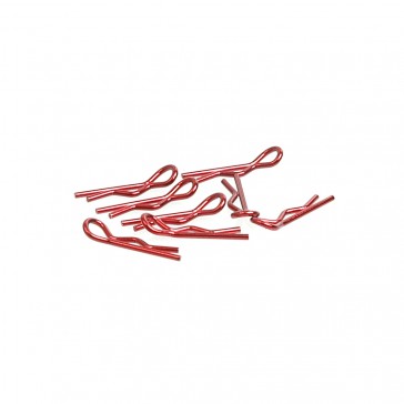 Small Body Clip 1/10 - Metallic Red (8)