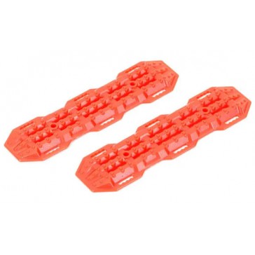 1/10 SCALE RUBBER RED RECOVERY RAMPS FOR CRAWLER