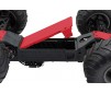 1/10 GORGON 4X2 Brushed Monster Truck RTR w/ Battery & Charger - RED