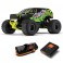 1/10 GORGON 4X2 Brushed Monster Truck RTR w/ Battery & Charger - YEL