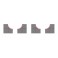 Mini-Z Grand Prix Circuit50 Angles larges (16pcs)