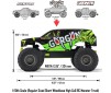 GORGON 2wd MT1/10 RTR Smart 3300 7C S120 USB Yellow