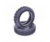 Fusion Slim - 1/10 2WD Tyres - Front - Silver - pr
