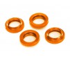 Spring retainer (adjuster), orange-anodized aluminum, GTX shocks (4)