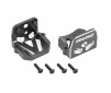 Motor mounts, 6061-T6 aluminum (gray-anodized) (front & rear)