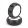 Mezzo Tyre Front 4WD - Silver - Pre-Glued - pr