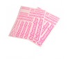 Schumacher Decal Sheet - Neon Pink - pk2