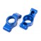 Carriers, stub axle (blue-anodized 6061-T6 aluminum) (left & right)