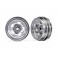 Wheels, 1.0' (satin chrome) (2)