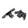 Latch, body mount, front (1)/ rear (1)  (for clipless body mounting)