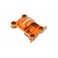 Cover, gear (orange-anodized 6061-T6 aluminum)