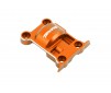 Cover, gear (orange-anodized 6061-T6 aluminum)