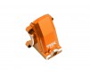 Housing, differential (front/rear), 6061-T6 aluminum (orange-anodized