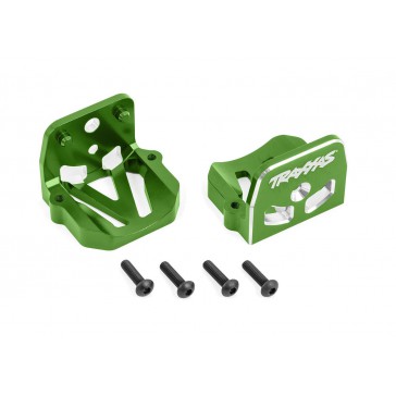 Motor mounts, 6061-T6 aluminum (green-anodized) (front & rear)