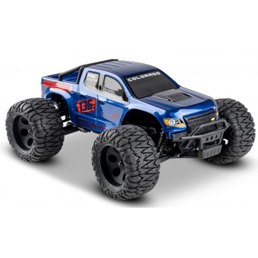 1/24 Chevrolet Colorado FMT24 Monster truck RTR car kit - Blue