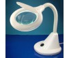 Mini Flexible Magnifier Table Lamp