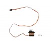 9g digital metal gear servo positive with 460mm wire (FMS9MGDP-0022)