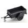 1/18 - 1/12 Utility trailer A black