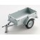 1/18 - 1/12 - Utility trailer A (Silver)