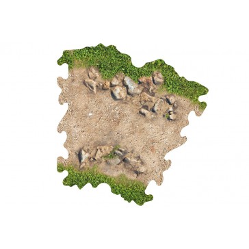 3x Rock Bend For 1/18 & 1/24 RC Crawler Park Circuit