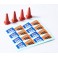 1/18 traffic cone red (4pcs)