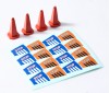 1/18 traffic cone red (4pcs)