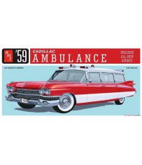 Cadillac Ambulance w/Gurney'59 1/25