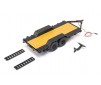 SCX24 Flat Bed Vehicle Trailer with LED Taillights:1/24th