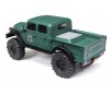 SCX24 40's 4 Door Dodge Power Wagon, Green: 1/24 4WD-RTR