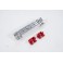 1/18 Chevrolet K10 FCX18 - front and rear light cup set red