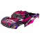 Body, Slash 2WD (also fits Slash VXL & 4X4), pink & purple (painted,)