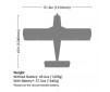 Cherokee 1.3m BNF Basic with AS3X and SAFE Select