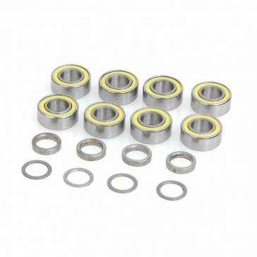 Wheel Bearings 10x5x4 Shield +Shim Set - (8pcs)