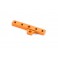 DISC.. T4'17 ALU MOTOR MOUNT PLATE - ORANGE