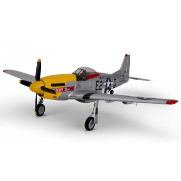 UMX P-51D Mustang “Detroit Miss” BNF Basic with AS3X and SAFE Select