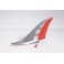 80mm Integral - Vertical Stabilizer (Red)