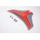 80mm Integral - Horizontal stabilizer  (Red)