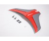 80mm Integral - Horizontal stabilizer  (Red)