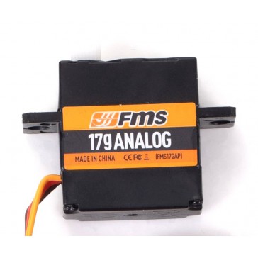 17g analog gear servo positive with 460mm wire (FMS17GAP)