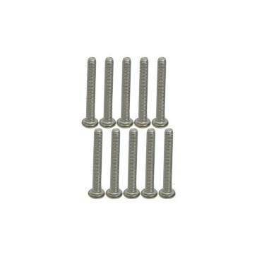 M2,6 X 20 Titanium Button Head Hex Socket - Machine ( 10 Pcs )