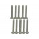 DISC.. M2,6 X 20 Titanium Button Head Hex Socket - Machine ( 10 Pcs )