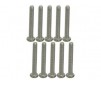 DISC.. M2,6 X 20 Titanium Button Head Hex Socket - Machine ( 10 Pcs )